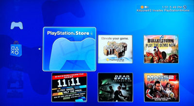 PlayStation Store Grid